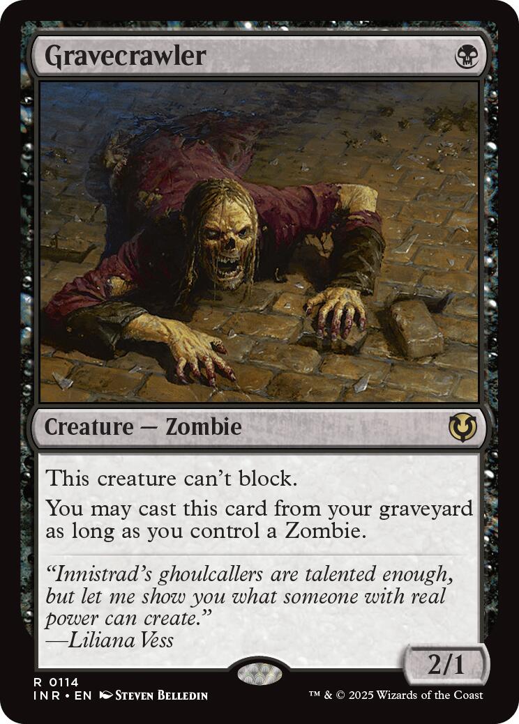 Gravecrawler (INR-114) [Innistrad Remastered]