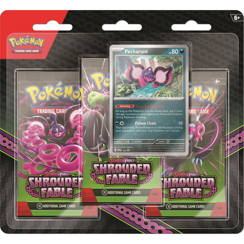 Scarlet & Violet: Shrouded Fable 3-Pack Blister