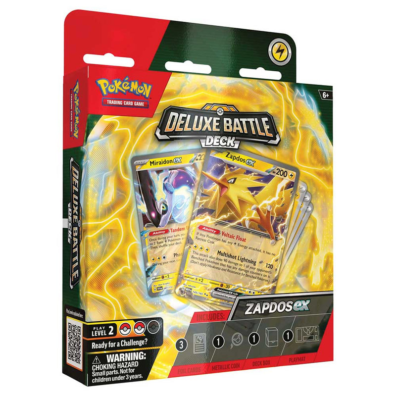 Zapdos EX Deluxe Battle Deck